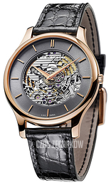 Chopard L.U.C XP Skeletec Szary/Skóra Ø39.5 mm 161936-5003