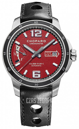 Chopard Mille Miglia Czerwony/Skóra Ø43 mm 168566-3002
