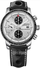 Chopard Grand Prix de Monaco Historique Srebrny/Skóra Ø42 mm 168992-3012