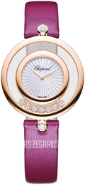 Chopard Happy Diamonds Srebrny/Satyna Ø32 mm 209426-5001