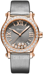 Chopard Happy Sport Szary/Satyna Ø36 mm 274808-5014