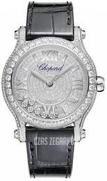 Chopard Happy Sport Srebrny/Skóra Ø36 mm 274891-1001