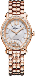 Chopard Happy Sport Srebrny/18 karatowe różowe złoto Ø29 mm 275362-5005