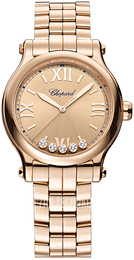 Chopard Happy Sport Różowe złoto/18 karatowe różowe złoto Ø33 mm 275378-5008