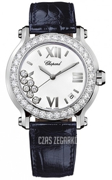 Chopard Happy Sport Biały/Skóra Ø36 mm 278475-3048