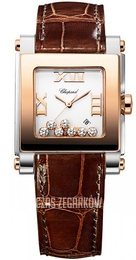 Chopard Happy Sport Biały/Skóra Ø30 mm 278497-9001