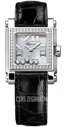 Chopard Happy Sport Biały/Skóra 31x24 mm 278516-3003