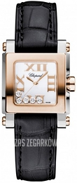Chopard Happy Sport Biały/Skóra 31x24 mm 278516-6001