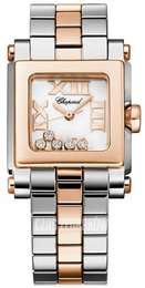 Chopard Happy Sport Biały/Stal Ø27 mm 278516-6002