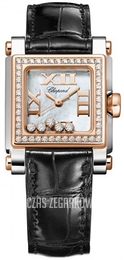 Chopard Happy Sport Biały/Skóra Ø27 mm 278516-6003