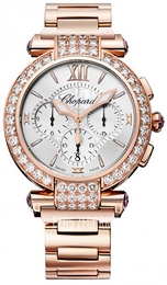 Chopard Imperiale Srebrny/18 karatowe różowe złoto Ø40 mm 384211-5004