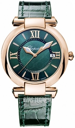 Chopard Imperiale Zielony/Skóra Ø36 mm 384221-5013