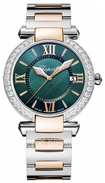Chopard Imperiale Zielony/18 karatowe różowe złoto Ø36 mm 388532-6009