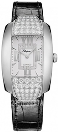 Chopard La Strada Srebrny/Skóra 44.8x26.1 mm 419399-1001