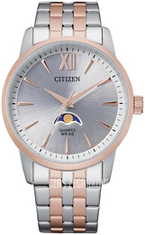 Citizen Elegance Srebrny/Stal w kolorze różowego złota Ø42 mm AK5006-58A