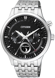 Citizen Eco Drive 180 Czarny/Stal Ø42.2 mm AP1050-56E