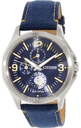 Citizen Eco Drive 180 Niebieski/Skóra Ø44 mm AP4000-15L