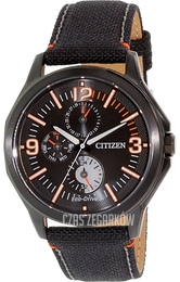 Citizen Eco Drive 180 Czarny/Skóra Ø44 mm AP4005-11E