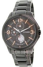 Citizen Eco Drive 180 Czarny/Stal Ø44 mm AP4005-54E