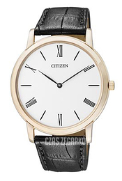 Citizen Leather Biały/Skóra Ø39 mm AR1113-04B