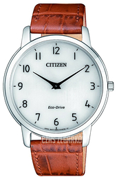 Citizen Eco Drive 180 Biały/Skóra Ø39 mm AR1130-13A
