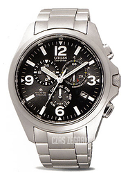 Citizen Radio Controlled Super Titanium Czarny/Tytan Ø43 mm AS4030-59E