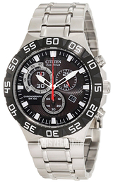 Citizen Chrono Czarny/Stal Ø42 mm AT2090-51E