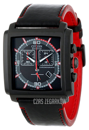 Citizen Czarny/Skóra Ø40 mm AT2215-07E