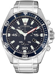 Citizen Eco Drive 180 Niebieski/Stal Ø43.5 mm AT2431-87L