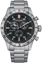 Citizen Eco Drive Czarny/Stal Ø44 mm AT2520-89E