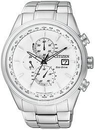 Citizen Radio Controlled Biały/Stal Ø43 mm AT8011-55A