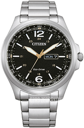 Citizen Classic Czarny/Stal Ø44 mm AW0110-82EE