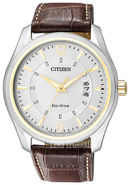 Citizen Leather Srebrny/Skóra Ø41 mm AW1034-08A
