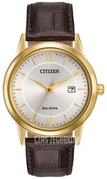 Citizen Srebrny/Skóra Ø39 mm AW1232-04A