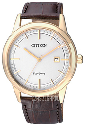 Citizen Srebrny/Skóra Ø40 mm AW1233-01A