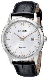 Citizen Dress Srebrny/Skóra Ø40 mm AW1236-03A