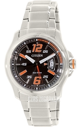 Citizen Eco Drive 180 Czarny/Stal Ø43 mm AW1350-59E