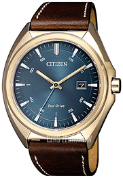 Citizen Eco Drive 180 Niebieski/Skóra Ø42 mm AW1573-11L
