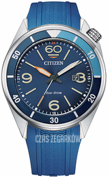 Citizen Niebieski/Guma Ø44 mm AW1719-18L