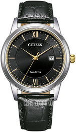 Citizen Classic Czarny/Skóra Ø40 mm AW1784-16E