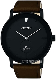 Citizen Czarny/Skóra Ø42 mm BE9185-08E