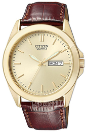 Citizen Leather Żółte złoto/Skóra Ø41 mm BF0582-01PE