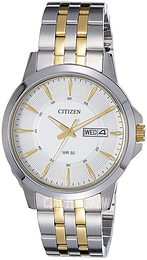 Citizen Biały/Stal w odcieniu złota Ø41 mm BF2018-52AE