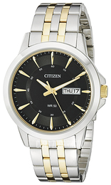 Citizen Dress Czarny/Stal w odcieniu złota Ø41 mm BF2018-52E