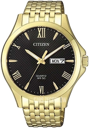 Citizen Czarny/Stal w odcieniu złota Ø41 mm BF2022-55H