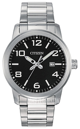 Citizen Dress Czarny/Stal Ø42 mm BI1021-54E