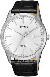 Citizen Dress Srebrny/Skóra Ø39 mm BI5000-10A