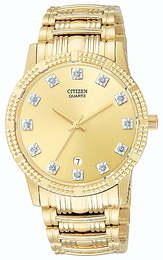 Citizen Dress Żółte złoto/Stal w odcieniu złota Ø35 mm BK2452-51T