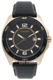 Citizen Czarny/Skóra Ø44 mm BK2523-04E