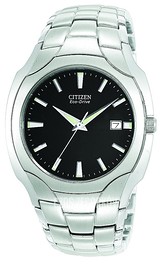 Citizen Dress Czarny/Stal Ø38 mm BM6010-55E